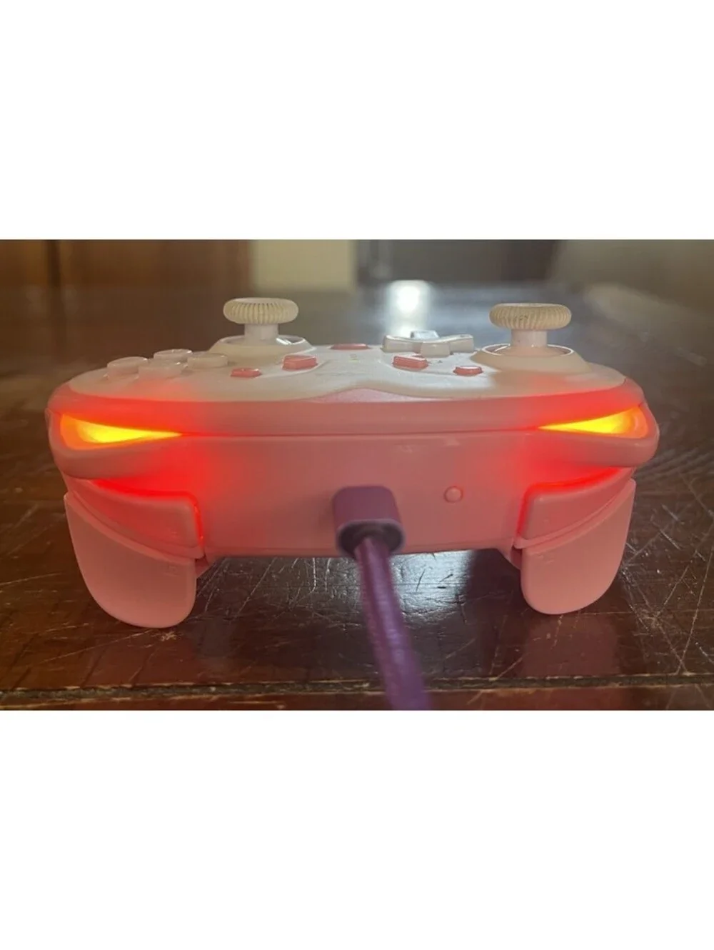 KINVOCA Wireless Controller for Nintendo Switch/Lite/OLED, Breathing Lite - Pink